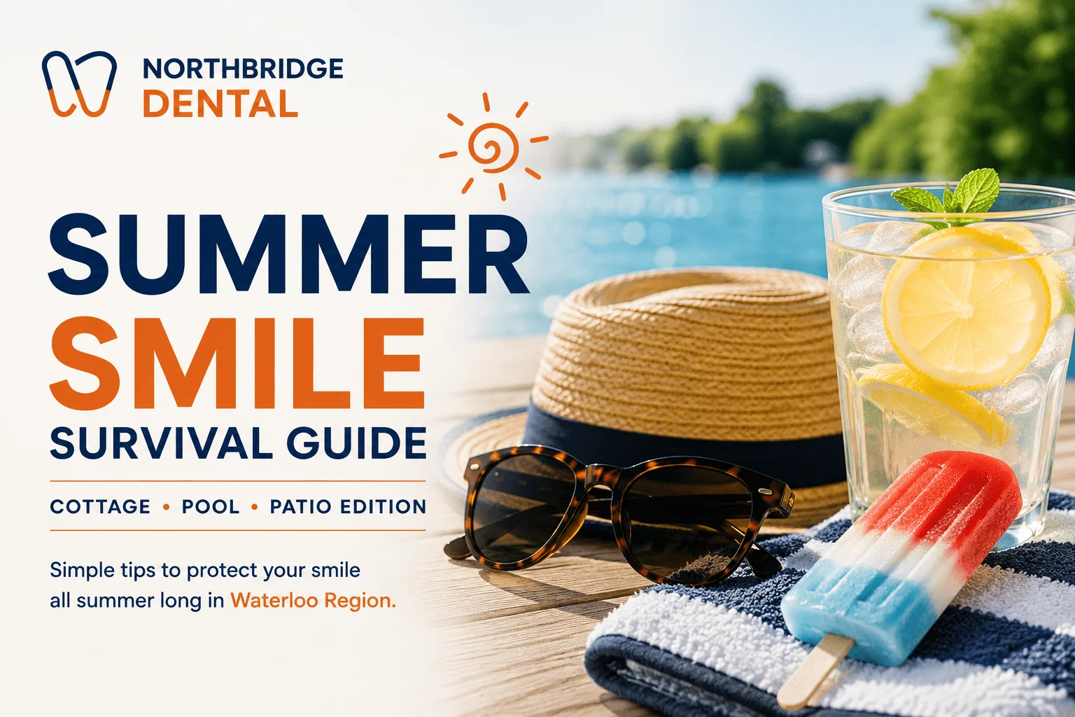 Your Summer Smile Survival Guide: Cottage, Pool & Patio Edition