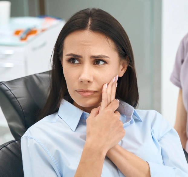 Dentist providing same-day emergency dental care