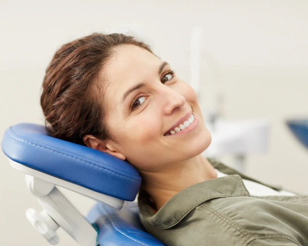 Patient receiving sedation dentistry treatment